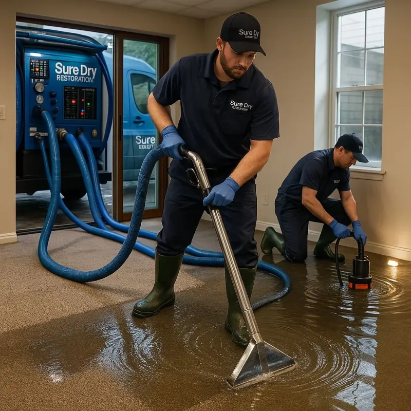 Water Extraction and Removal process in Wiscasset, ME